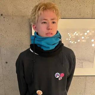 ショート カラー メンズ 永井駿祐【平尾 薬院】メンズカットのヘアスタイル