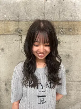 セミロング wewe/ harukaのヘアスタイル