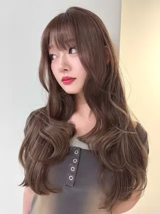 ロング Rita/髪質改善/ ブリーチなしWカラーのヘアスタイル