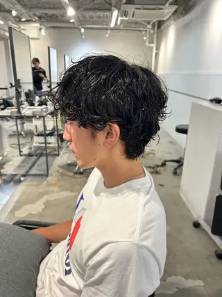 パーマ メンズ メンズ清潔感のプロ 💈メンズパーマ藤田のヘアスタイル