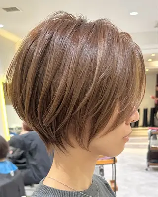 ショート ショート特化／銀座／ 冨田 湖翠のヘアスタイル