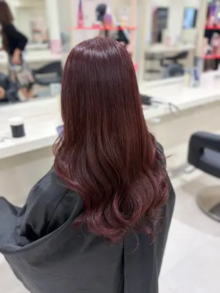 カラー 暖色ガーリーヘア🎀 MEARI🩰のヘアスタイル