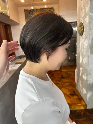 ショート ハシモトタケル🌿 ボブ/レイヤーカットのヘアスタイル