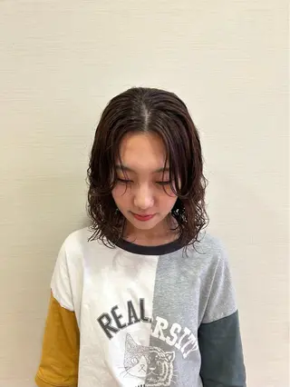 ショート パーマ ミ ユのヘアスタイル