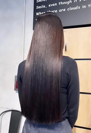 ロング カラー パーマ 💎髪質改善専門 jewel boxのヘアスタイル