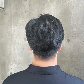 パーマ メンズ もりたみかこ 美容師お休み中のヘアスタイル