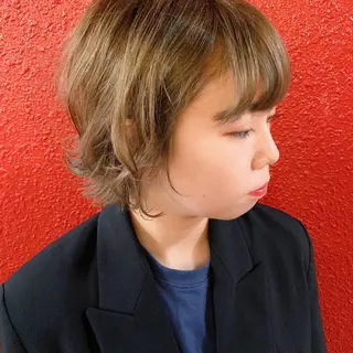 ショート カラー 中川 竜誠のヘアスタイル