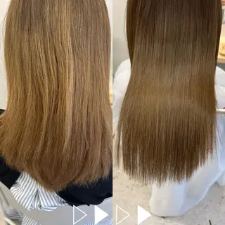 セミロング 美容師っぽくないけど 上手いんだなぁ🐭のヘアスタイル