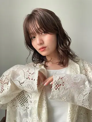 ミディアム 松井 涼馬のヘアスタイル