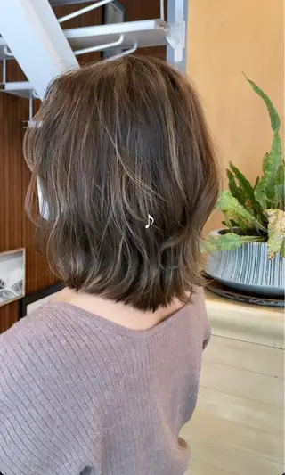カラー 藤本豪海 モニターモデル募集のヘアスタイル