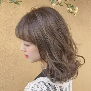 ミディアム カラー 💛カラー大人気💛 c i a t eのヘアスタイル