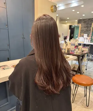 ロング カラー 仲野 亜由美のヘアスタイル