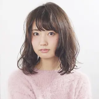 ミディアム 中野 恵脩のヘアスタイル