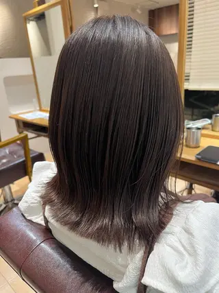 ミディアム カラー 🌈透明感カラー🌈 🌟吉田祐介🌟のヘアスタイル