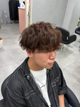 パーマ メンズ THE ECT 🌸濱吉優希🌸のヘアスタイル