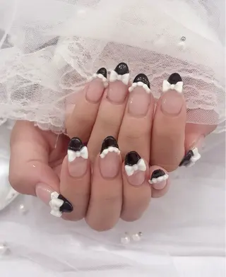 ネイル 🎀ナナミ/渋谷 /ガーリー🎀のネイルデザイン