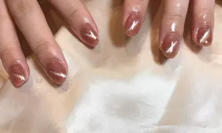 ネイル パラあり！フィルイン 美フォルムのネイルデザイン