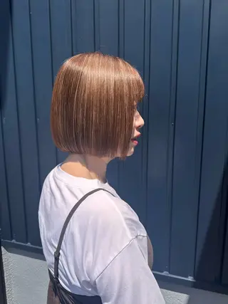 ショート カラー Lantana 前野心結のヘアスタイル