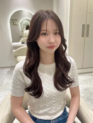 ロング SARA🎀 天王寺ANNEXのヘアスタイル