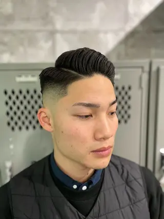 ショート メンズ 幡ヶ谷バーバー 松下隆世のヘアスタイル
