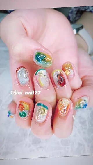 ネイル ジニ ネイルのネイルデザイン