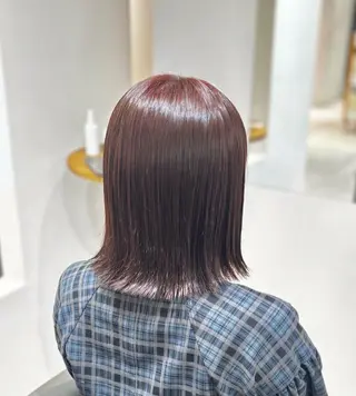 ミディアム 白土 さくらのヘアスタイル