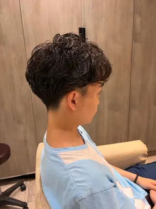 パーマ メンズ 門石 一栞のヘアスタイル