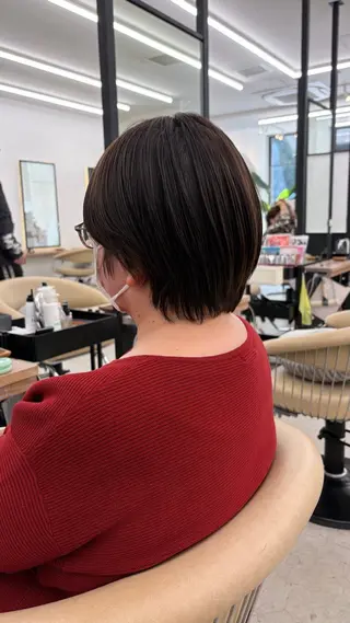 ショート くろかわ まいのヘアスタイル