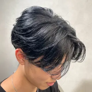 ミディアム カラー ヘアアレンジ メンズ fifth 石川 凪のヘアスタイル