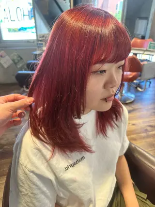 ロング カラー 朝楽美髪✨推奨 ◎店長◎Keitaのヘアスタイル