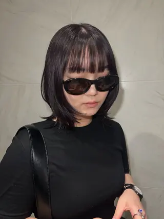 カラー ⠀ towaのヘアスタイル