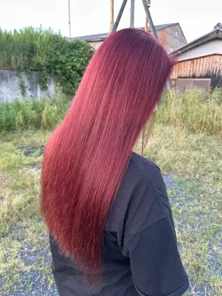 ロング カラー ミキ美容室 マコのヘアスタイル