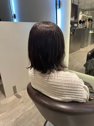 ショート カラー 髪質改善ストレート 中林優太のヘアスタイル