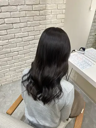 ミディアム カラー 髪質改善&ヘアケア /菊池琉那のヘアスタイル