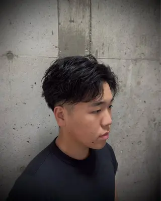 ショート メンズ 永井 皓大のヘアスタイル