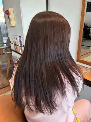 カラー linna / 高槻 /透明感カラーのヘアスタイル