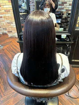 ロング カラー INOUE SAKIのヘアスタイル