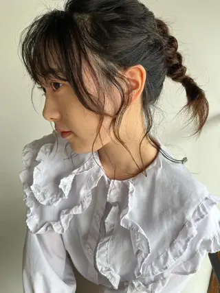 ヘアアレンジ 林 美優のヘアスタイル