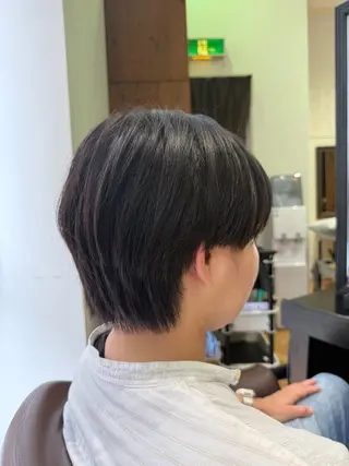 ショート メンズ 溝口 槙里也のヘアスタイル