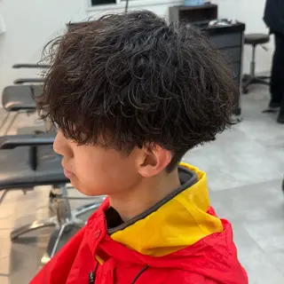 パーマ メンズ 垢抜けへの近道✂️ メンズ縮毛矯正/齊藤のヘアスタイル