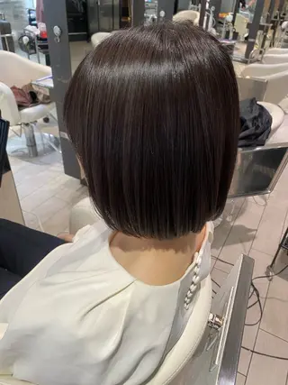 ミディアム カラー 木村 詩渚のヘアスタイル