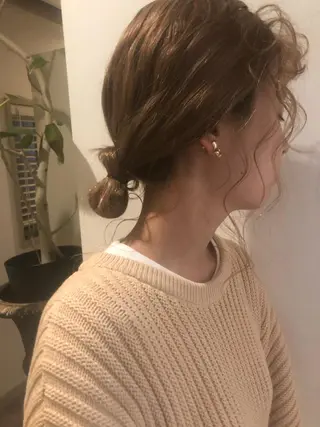 ヘアアレンジ 大人girly🛋️ 🤍yukakoのヘアスタイル
