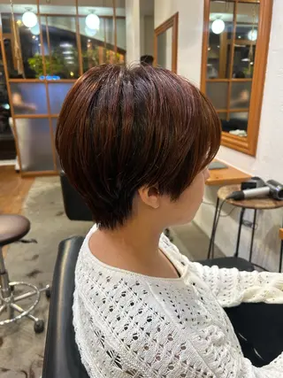 ショート つくばUtooe's 石田桃花のヘアスタイル