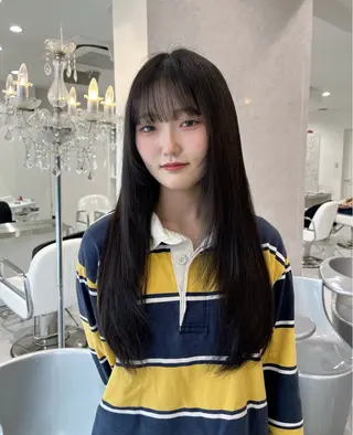 ロング カラー TaNa. 笑南(えみな)のヘアスタイル