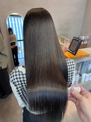 ロング カラー 透明感カラー/カット Zina池袋 千葉のヘアスタイル