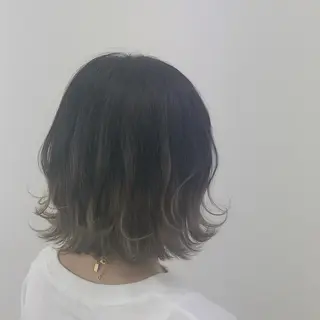 ミディアム カラー Rayt hair レイトヘアーのヘアスタイル