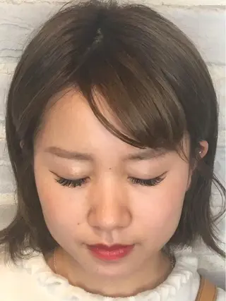 マツエク・マツパ 梅田/韓国レイヤー/ 透明感カラー/カレンのヘアスタイル