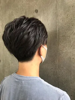 メンズ もりたみかこ 美容師お休み中のヘアスタイル