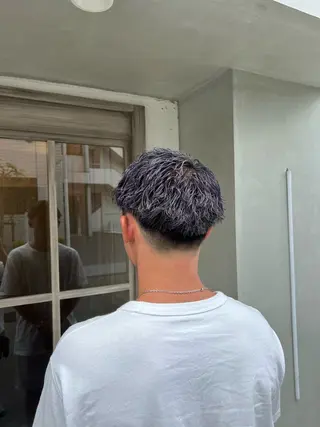 ショート パーマ メンズ ひがし はるなのヘアスタイル
