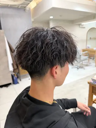 パーマ メンズ メンズ特化ツイスパ 朝ラクセット 颯のヘアスタイル